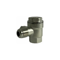 Обратный клапан для компрессора резьба внутренняя и наружная F3/8"хM3/8" Pegas pneumatic 4330