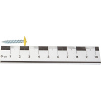 Саморез c пресс-шайбой HARDWEX ТМ HWX1-SP-4.2x25 мм, RAL 1018, 500 шт. 2500000000980