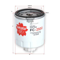 Фильтр топливный Sakura FC2502