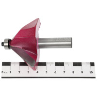 Фреза для снятия фаски 45°, Z=2, 65x26x65 мм, S=12 мм, нижний подшипник PROCUT 156295P
