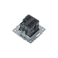 Розетка USB IEK Brite a+c 18вт рю11-1-бра алюминий BR-U22-018-K47