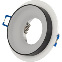 Декоративный встраиваемый светильник ЭРА DK95 WH MR16, GU5.3, белый Б0055592
