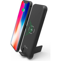 Мобильный аккумулятор Cactus CS-PBFSQT-10000 10000mAh 3A беспров. зарядка черный 1205751