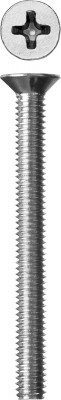 Винт din 965, m4 x 40 мм, 5 кг, кл. пр. 4.8, оцинкованный, ЗУБР
