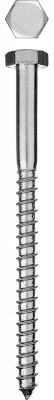 Шурупы шдш с шестигранной головкой (din 571), 120 х 8 мм, 2 шт, ЗУБР