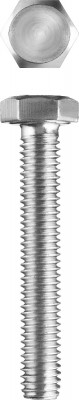 ЗУБР гост 7798-70, кл. пр. 5.8, m10 х 50 мм, цинк, 3 шт, болт (303086-10-050)