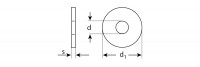 ЗУБР din 9021, 3 мм, цинк, 5 кг, кузовная шайба (303820-03)