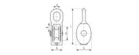 ЗУБР 6 x 20 мм, 1 шт, одинарный блок (304586-20)