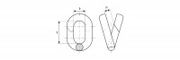 ЗУБР 4 мм, 2 шт, соединитель цепей (4-304576-04)