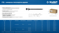 ЗУБР сгд 64 х 3.9 мм, саморез гипсокартон-дерево, фосфат., 11.13 кг (300030-64)