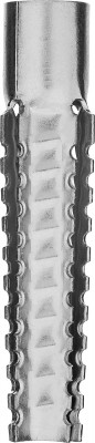 Дюбель металлический для газобетона, 6 x 32 мм, 100 шт, оцинкованный, ЗУБР