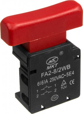 Выключатель mkt fa2-8/2w 6(6)a 250v~ 5e4 с блокировкой включения