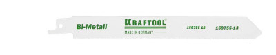 Kraftool s922ef, по металлу, bi-met,шаг 1.4 мм, 130 мм, полотно для сабельной пилы (159755-13)