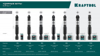 Kraftool impact pz3, 50 мм, 10 шт, ударные биты (26193-3-50-s10)
