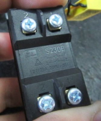 Выключатель s230b 12(12)a 250v ~ 5e4