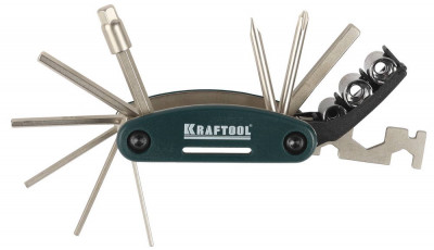 Kraftool 17-в-1, набор для обслуживания велосипеда (26182-h16)
