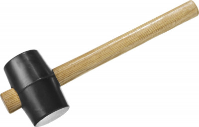 Чёрная резиновая киянка ЗУБР 230 г