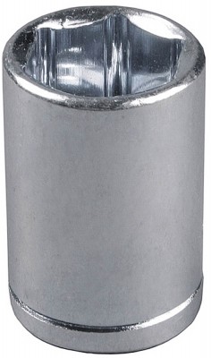 Торцовая головка ЗУБР, хромированная, 1/2