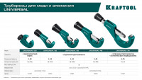 Kraftool universal-35, 3 - 35 мм, труборез для меди и алюминия (23483)