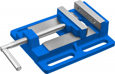 ЗУБР 100 мм, станочные сверлильные тиски, профессионал (32721)