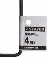 Stayer standard, 4 мм, имбусовый ключ (27405-4)