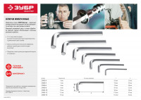 ЗУБР 5 мм, имбусовый ключ (27453-5)