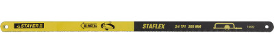 Stayer flex, 24 tpi, 300 мм, 10 шт, биметаллическое полотно по металлу, professional (15932-s10)