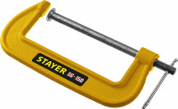 Stayer sg-150, 150 мм, чугунная струбцина g (3215-150)