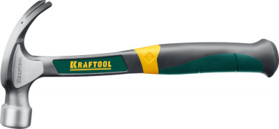 Kraftool thor, 560 г, цельнокованый столярный молоток-гвоздодёр (20270)