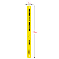 Stayer duplex-xl, 24 + 18 tpi, 25 х 300 мм, 1 шт, коробка 50 шт, двустороннее широкое полотно по металлу (1590)