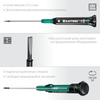 Kraftool precision sl1.5, отвертка для точных работ (25681-1.5)