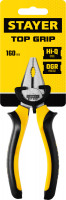 Stayer topgrip, 160 мм, комбинированные плоскогубцы (2205-1-16)