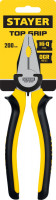 Stayer topgrip, 200 мм, комбинированные плоскогубцы (2205-1-20)