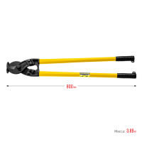 Stayer hercules xc-40, d 40 мм, кабелерез, professional (2334-80)