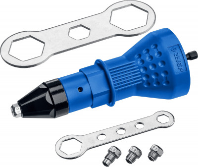 ЗУБР нв-48, 2.4 - 4.8 мм, насадка-заклепочник на шуруповерт, профессионал (31220)