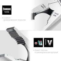 Kraftool 160 мм, комбинированные плоскогубцы с эксцентриковым шарниром (22011-1-16)