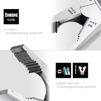 Kraftool kraftmax, 180 мм, комбинированные плоскогубцы с эксцентриковым шарниром (22011-1-18)