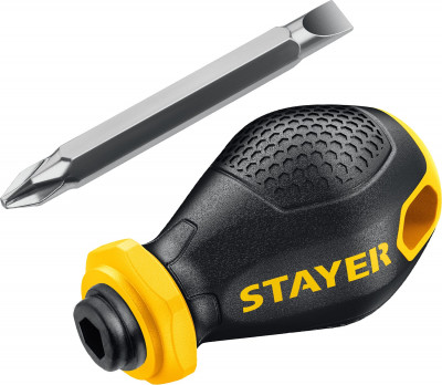 Stayer maxfix, ph2/sl6, 32 мм, переставная отвертка (2511)