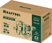 Kraftool 3d-steel, 150 мм, слесарные тиски (32704-150)