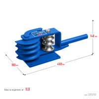 ЗУБР стр1, станок трубогибочный ручной, профессионал (23510)