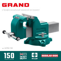 Kraftool grand, 150 мм, слесарные тиски (32702-150)