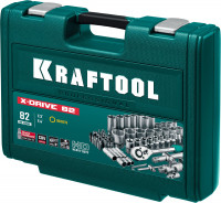 Kraftool x-drive 82, 82 предм., (1/2