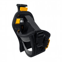 Kraftool kh-5c с быстросъёмным креплением fastclip, 5 карманов и петель, кобура для компактного шуруповерта (38770)