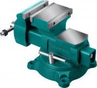 Kraftool reversible 165 мм, расход 324 мм, слесарные тиски (32705-165)