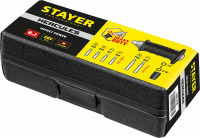 Stayer hercules, 8 предм., ударно-поворотная отвертка, professional (25663-h4)