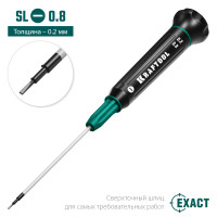 Kraftool precision sl0.8, отвертка для точных работ (25681-0.8)