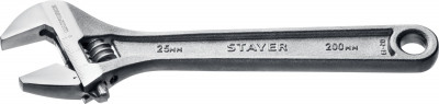 Stayer maxforce, 200/25 мм, разводной ключ (2725-20)