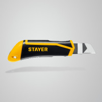 Stayer hercules-25, 25 мм, нож с винтовым фиксатором (09147)