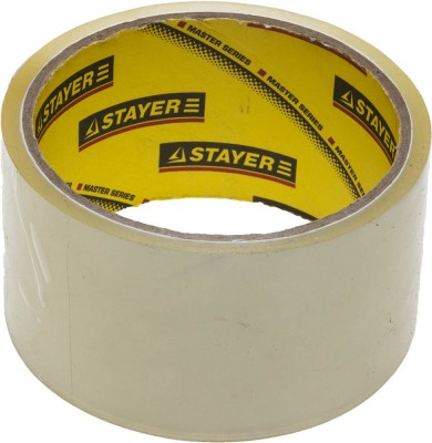 Клейкая лента, stayer master 1204-48-36, прозрачная, 48мм х 25м