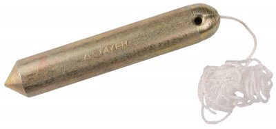 Отвес stayer строительный со шнуром, 250гр